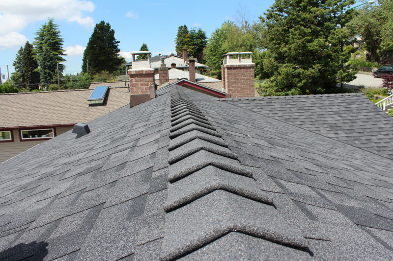 Asphalt Shingles - New Roof | Red Brick Chimney Services